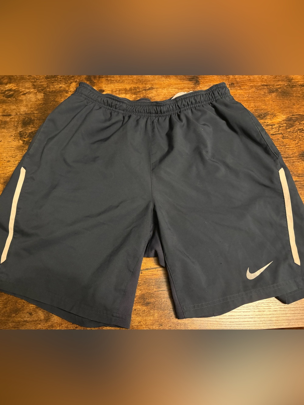 Nike Men’s Navy Dri-FIT Athletic Shorts - Large